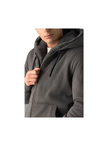 Bluza rozpinana Moose Knuckles klasyczna czarna