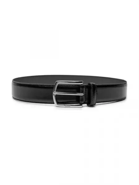 BOSS BLACK De piele negru