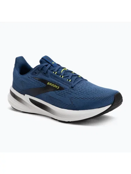 Мъжки обувки за бягане Brooks Revel 8 navy peony/black/acid lime черно