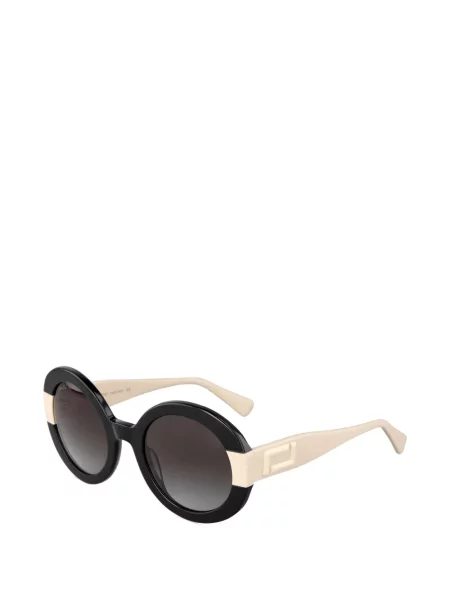 Ochelari de soare rotunzi Lancel negru