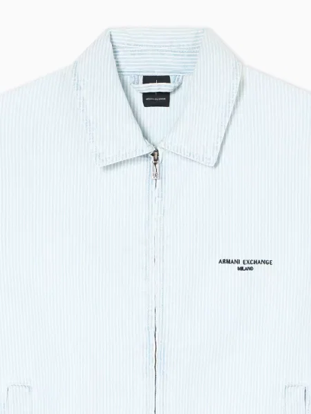 Рубашка Armani Exchange голубая