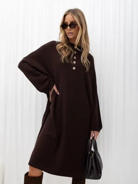 Midi haljina Italy Moda bijela