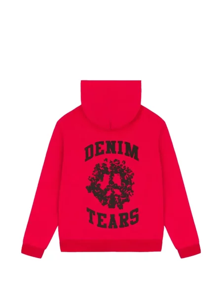 Hanorac cu glugă Denim Tears roșu