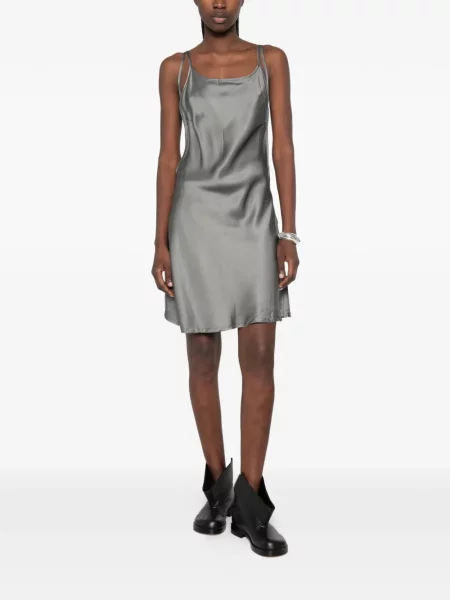 Rochie mini Halfboy cu bretele gri