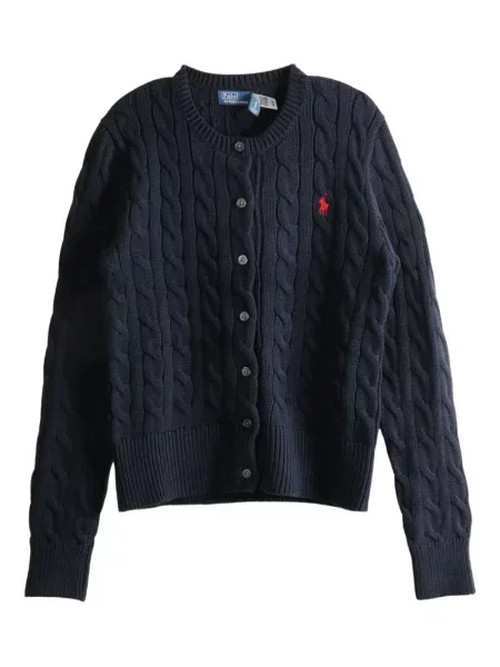 Plačiakojis pledas iš natūralios odos marškinėliai Polo Ralph Lauren žalia