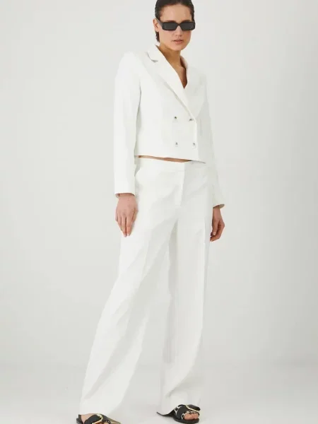 Двобортний піджак Medicine двобортний однотонна бежевий