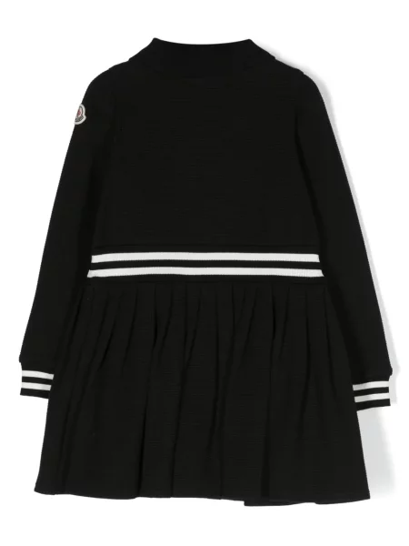 Sukienka dziecięca Moncler Enfant czarna