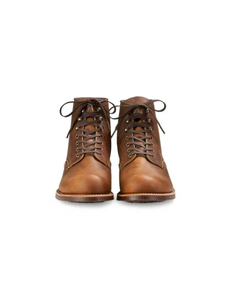 Botki Red Wing Shoes sznurowane koronkowe czerwone
