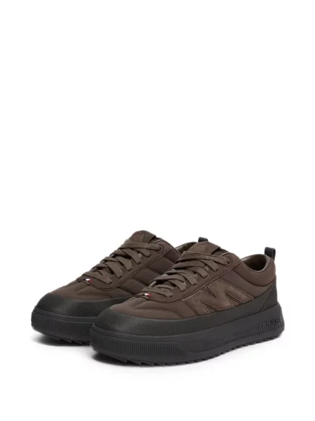 Sneakerși Moncler maro