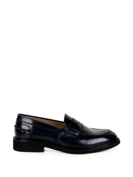 Pantofi loafer Franco Fedele din piele albastru