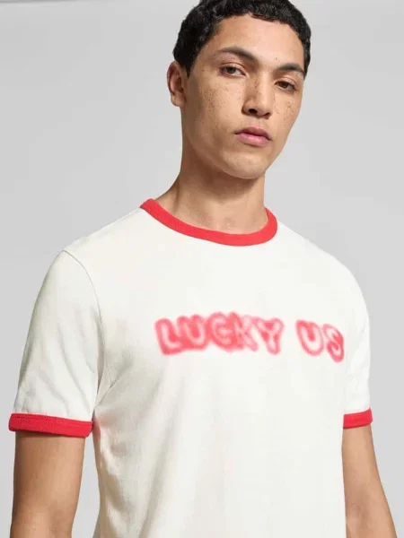 T-shirt o kroju regular fit z czystej bawełny Kenzo biała