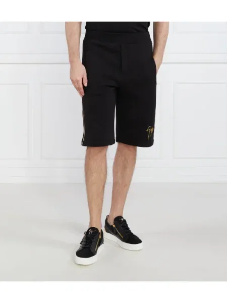Giuseppe Zanotti Pantaloni scurți negru