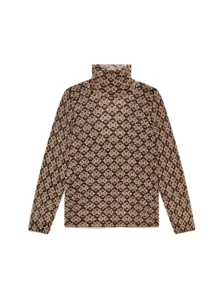 Sweter Maliparmi wełniany z nadrukiem