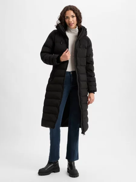 Wellensteyn Płaszcze Kobieta L Len Kurtki czarny