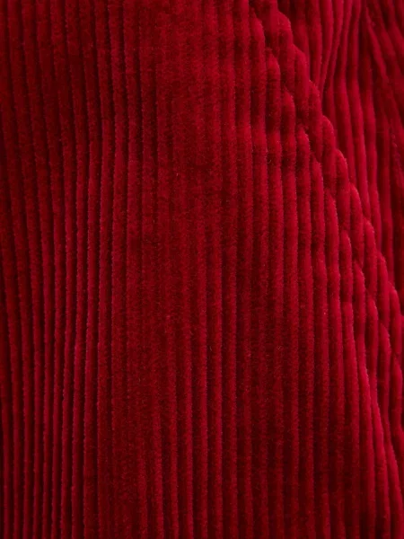 Вельветовые брюки Filippa K с высокой посадкой красные