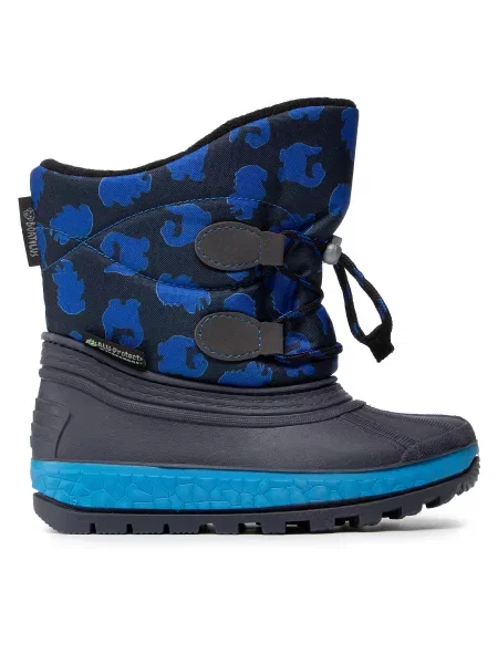 Кружевные дутики Boatilus синие