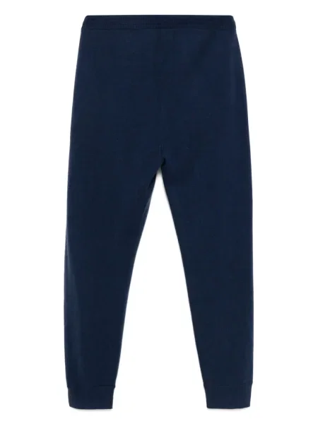Pantaloni James Perse din cașmir albastru