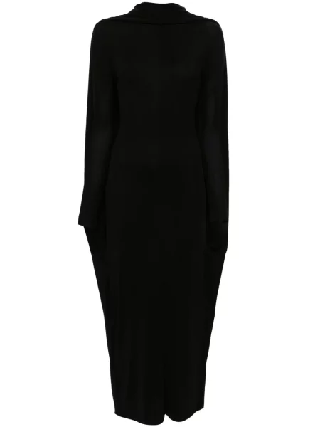 Rochie midi Jacquemus până la genunchi de costum negru