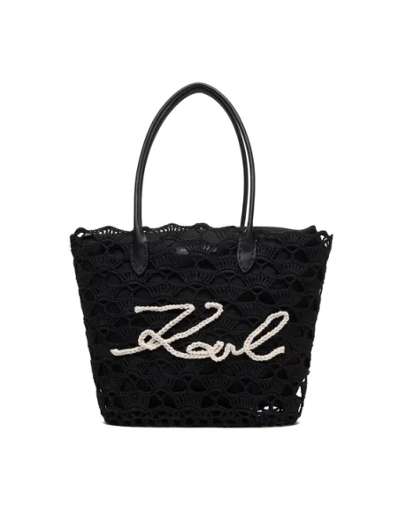 KARL LAGERFELD Torbica crna