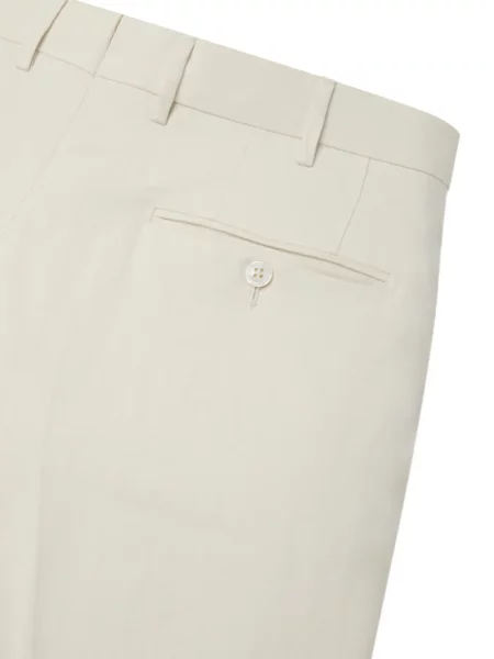 Pantaloni Zegna de in alb