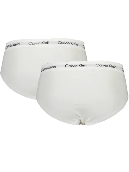 Klasické nohavičky Calvin Klein biela