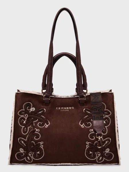 Сумка Ermanno Scervino коричнева