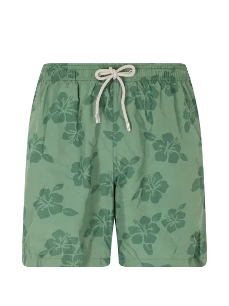 Slip de baie Mc2 Saint Barth cu imagine verde