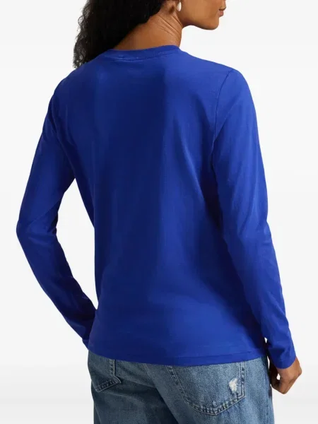 Căciulă Polo Ralph Lauren cu broderie tricotate de costum albastru