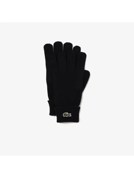 Перчатки Lacoste черные