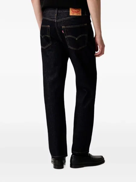 Decupat pantaloni scurți din denim Levi's® zdrențuiți cu talie înaltă albastru