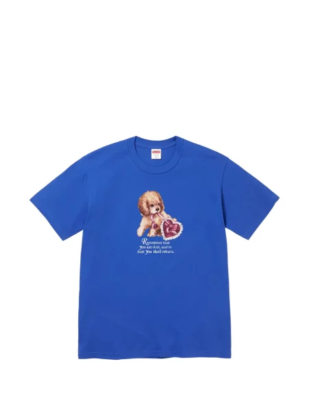 Tricou Supreme cu imagine albastru