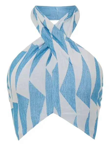 Top Pearl & Caviar z perełkami niebieski