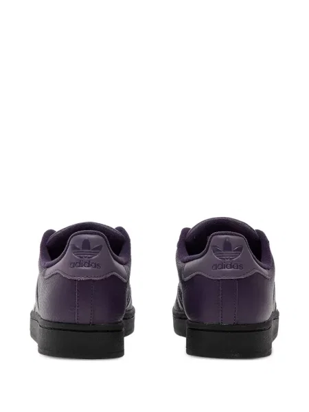 Běžecké pruhované prošívané tričko Adidas oranžové