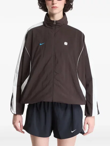 Geacă Nike alergare maro