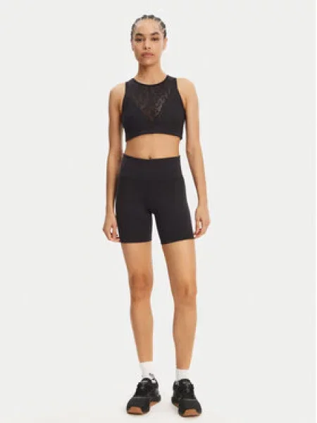 Reebok Podprsenka Bralette Mesh Bralette černá