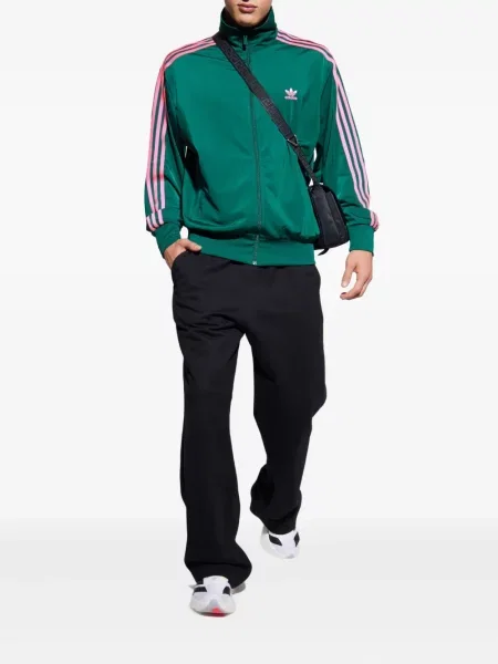 Sneakerși Adidas Adizero cu dungi verde