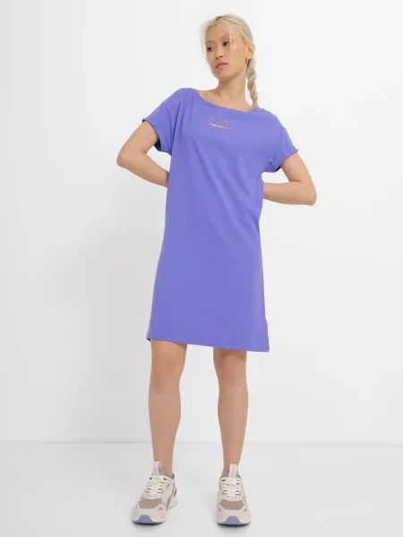 Сукня-футболка синій