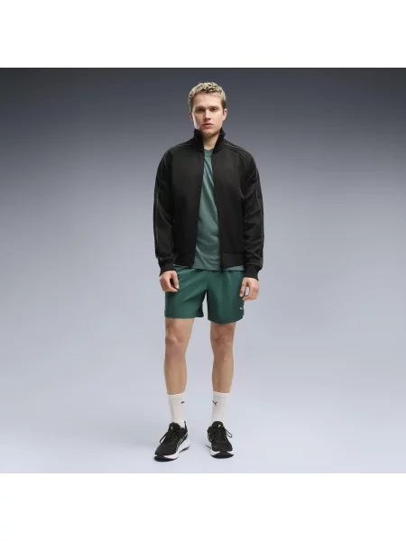Tkane szorty PWRTRAIN 7" PUMA zielone