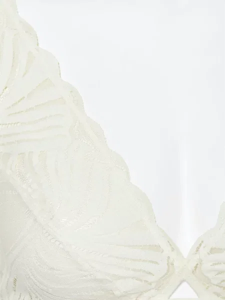 Falke Trojúhelníkový Podprsenka Delicate Touch krémová