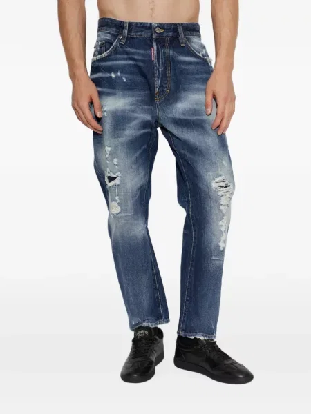 Blugi Dsquared2 clasici albastru