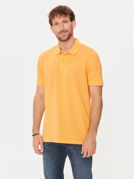 BOSS BLACK Polo Pallas negru