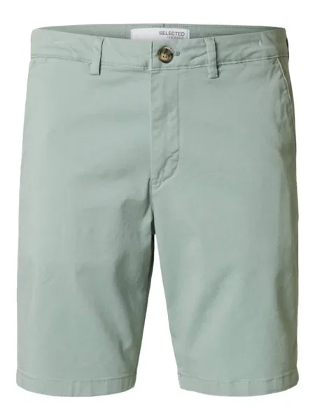 Pantaloni scurți Selected Homme verde