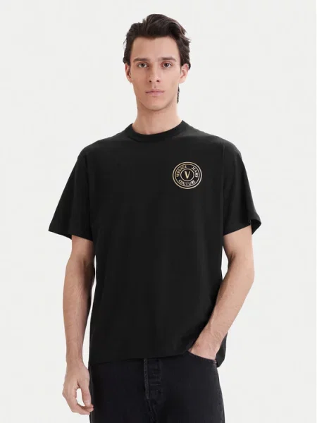 Tričko Versace Jeans Couture černé