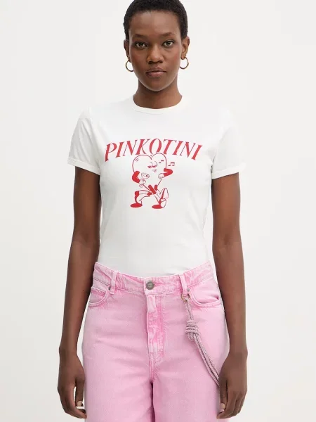 Pinko tricou din alb
