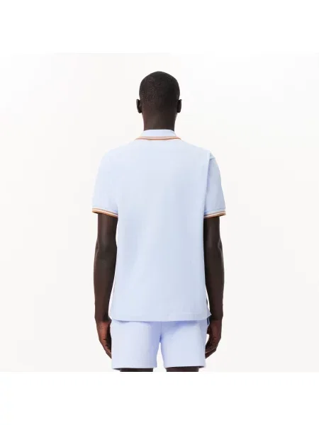 Lacoste поло чоловіче блакитне
