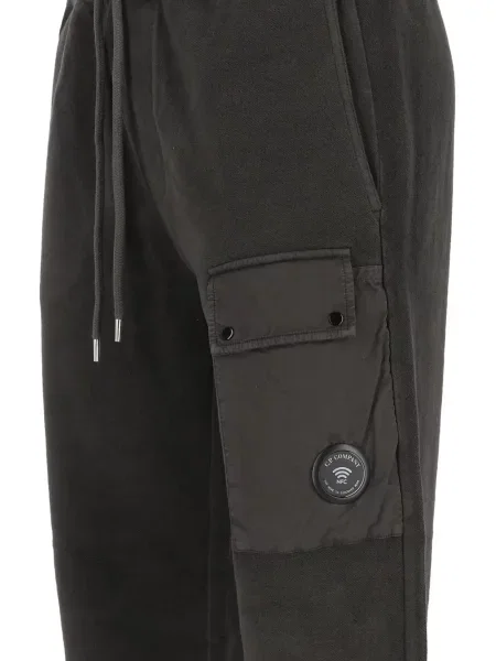 Fleece παντελόνι cargo C.p. Company μαύρο