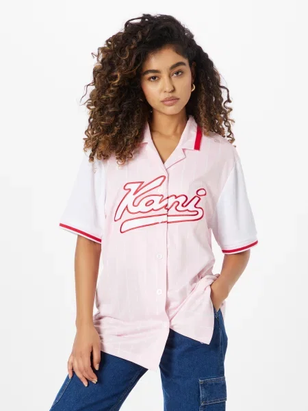 Karl Kani Tricou deschis roz