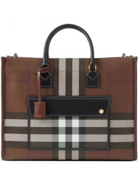 Torbica Burberry smeđa