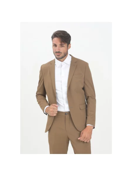 Marynarka Selected Homme brązowa