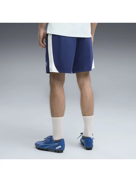 PUMA MÄ™skie dopasowane szorty treningowe Manchester City OdzieÅ¼ S niebieski